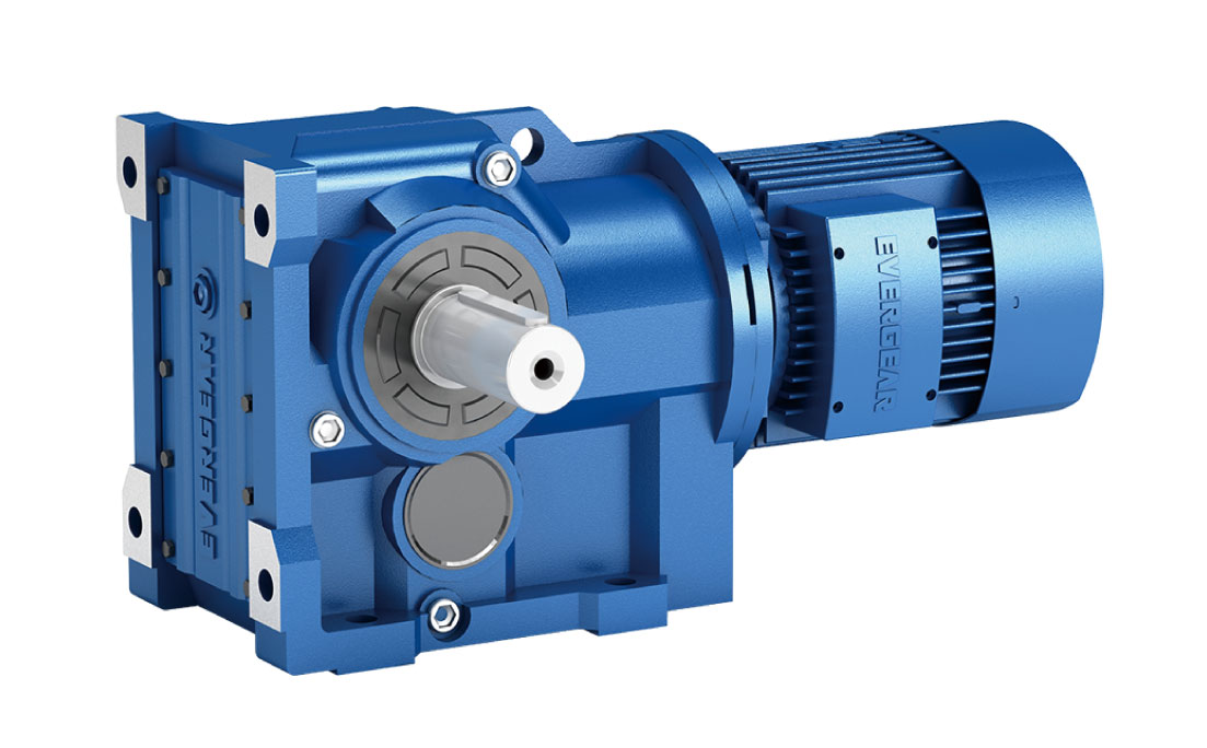 EK Series Helical Bevel Gear Motor